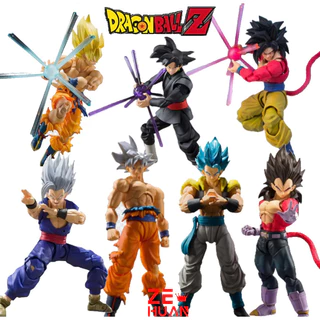 Articulado SHF Dragon Ball z goku Black super saiyan ssj4 Gohan Vegeta Trunks action figure boneco brinquedo Presente