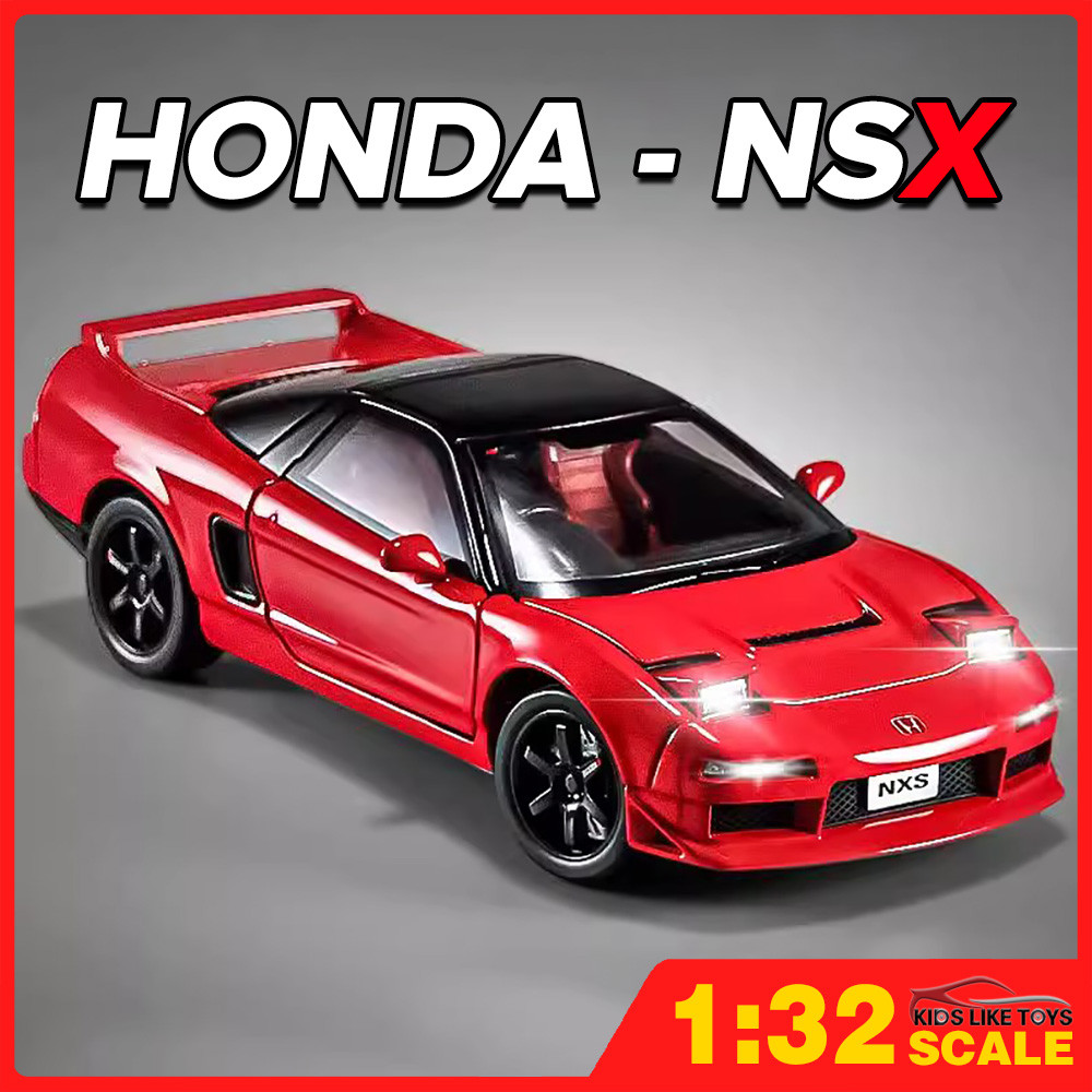 KLT 1 : 32 Honda NSX Supercar Diecast Modelo Carro Liga Carros