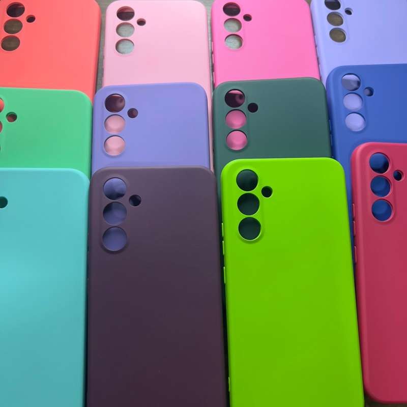Capa Capinha de Celular - A54 - Samsung Silicone Aveludado Capinha Case