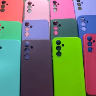 Capa Capinha de Celular - A54 - Samsung Silicone Aveludado Capinha Case