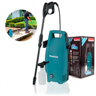 Lavadora alta pressão Makita HW101 1.3kW com 1450 psi em Oferta na Shopee
