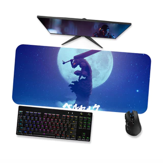 Mouse Pad Gamer BERSERK GUTS 4 Mousepad Grande 90x40 80x40 60x40 70x30 45x40