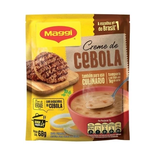Creme De Cebola Maggi Sachê 68g - Embalagem com 12 Unidades em Oferta na Shopee