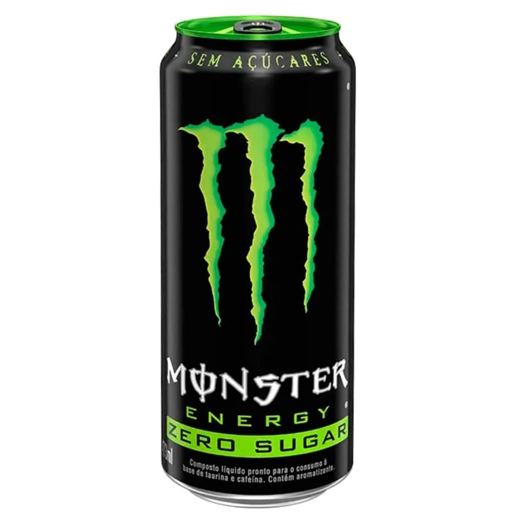 Energético Monster Energy 473ml Original Zero Açúcar Monster Tradicional Zero Açucar