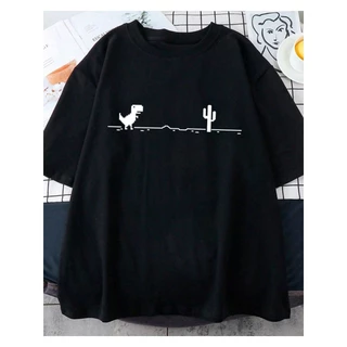 Camiseta Masculina e Feminina Oversized Dino Camisa Premium Streetwear 100% Algodão