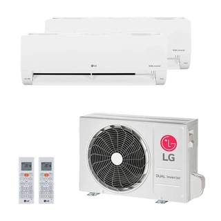 Ar Condicionado Bi Split LG 16.000BTUs(9.000+12.000) F 220v