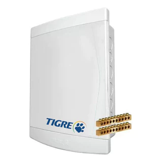 Quadro De Distribuicao 12/16 + Kit Barramentos Embutir Tigre