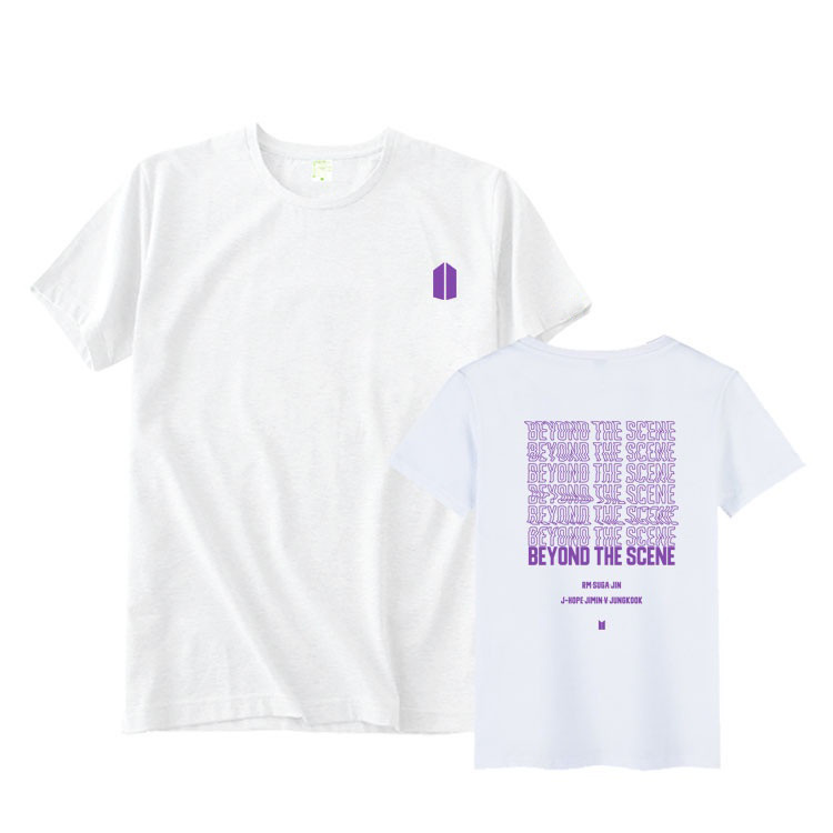 Camiseta 100% Algodão 30.1 KPOP BTS Love Yourself World Tour Moda