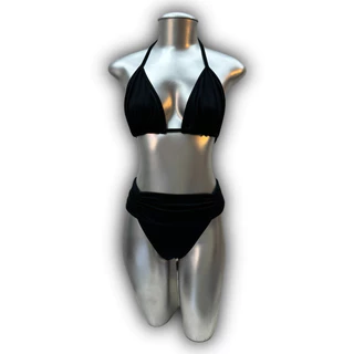 Conjunto Biquíni Cintura Alta Feminino Cores Lisas Efeito Lipo Varias Cores