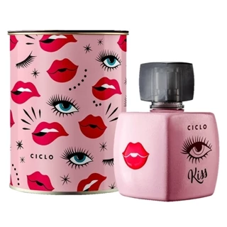 Kiss Ciclo Cosméticos Deo Colônia Lata Perfume Feminino 100ml
