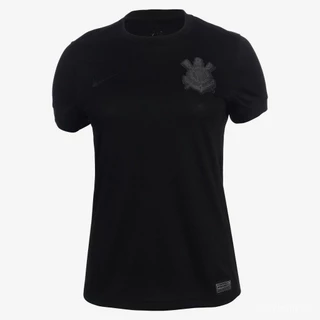 NOVO ! CORINTIANS Full Black 24/25 FEMININO Baby Look T-shirt PREÇO PROMOCIONAL .