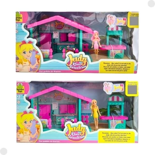 Boneca Judy Doce Sorveteria Com Carrinho De Sorvete 0417 - Samba Toys