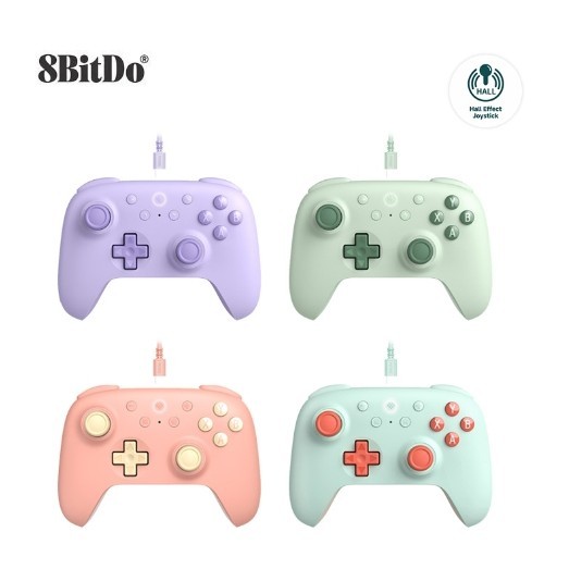 8BitDo-Novo Controlador De Jogos Com Fio 2C Ultimate Para PC , Windows 10 , 11 , Raspberry Pi , Android