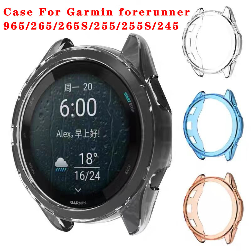 Capa da caixa para Garmin Forerunner 965 265 265s 255 255s 245