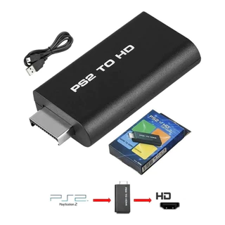 Adaptador conversor Ps2 Áudio e Vídeo Av para cabo de interface multimídia HD em Oferta na Shopee