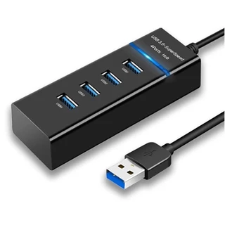 Hub Usb 3.0 4 Portas Expansor Rápido 5 Gbps Alta Velocidade em Oferta na Shopee