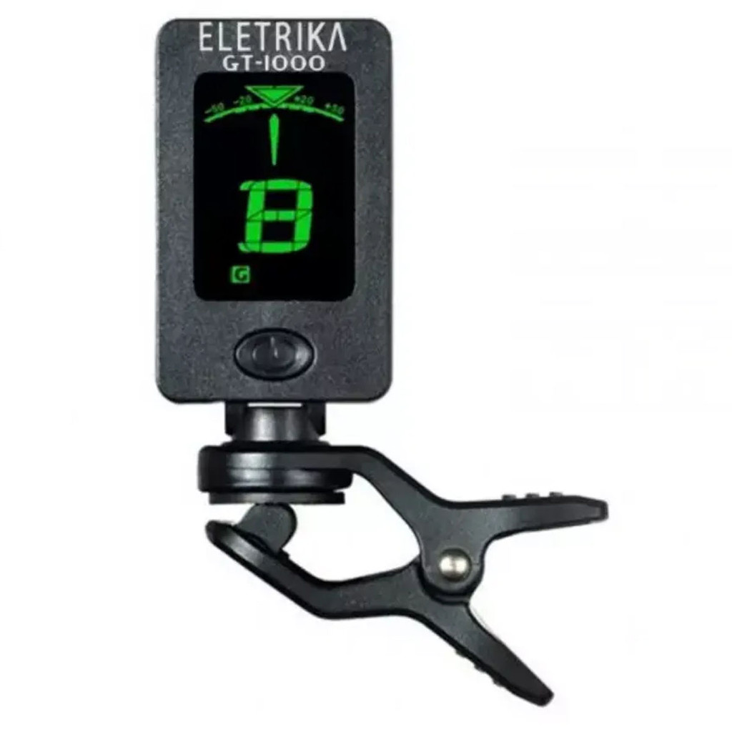 Afinador Clip Cromático de Contato GT1000 - Profissional