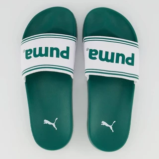 Chinelo Puma Leadcat 2.0 Team BDP Branco e Verde