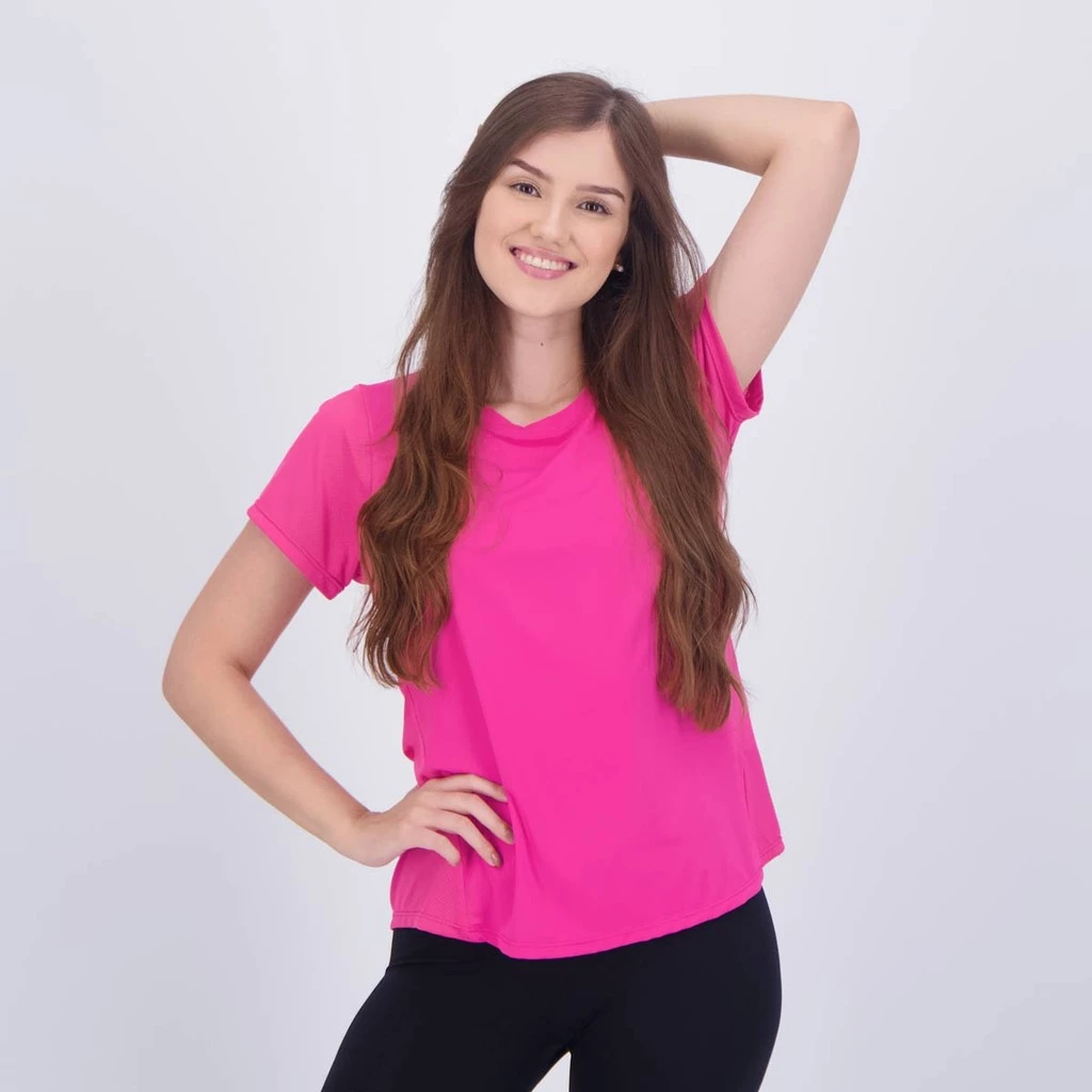 Camiseta Selene Feminina Pink