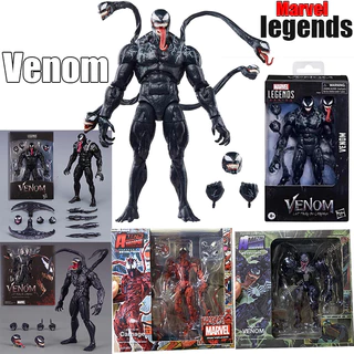 Marvel Legends Venom 2 Figura De Ação Com Muitas Cabeças Modelo Agente Preto SHF Versão Do Filme Boneca Brinquedo Veneno