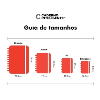 Caderno Inteligente 21,5x28cm Onyx G+ 140fls
