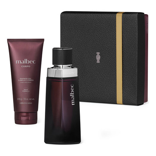 Kit Presente Malbec Tradicional Masculino O Boticário Original
