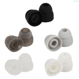 Cucrya Substituição Pontas Ouvido Flange Dupla , Almofadas Silicone Para Fones Intra-Auriculares , Furo Auri