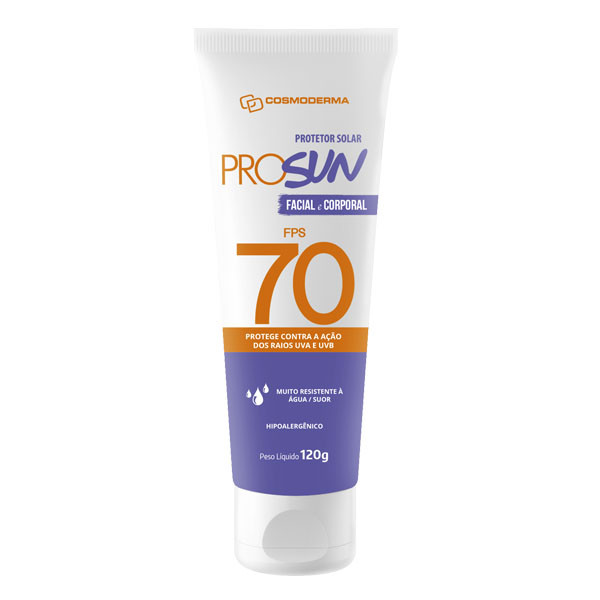 PROSUN FACIAL E CORPORAL FPS 70 120G | Shopee Brasil