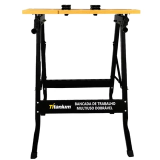 Bancada para trabalho multiuso portátil e dobrável - Titanium