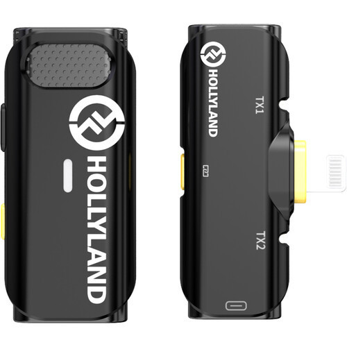 MICROFONE HOLLYLAND LARK C1 SOLO SEM FIO LIGHTNING