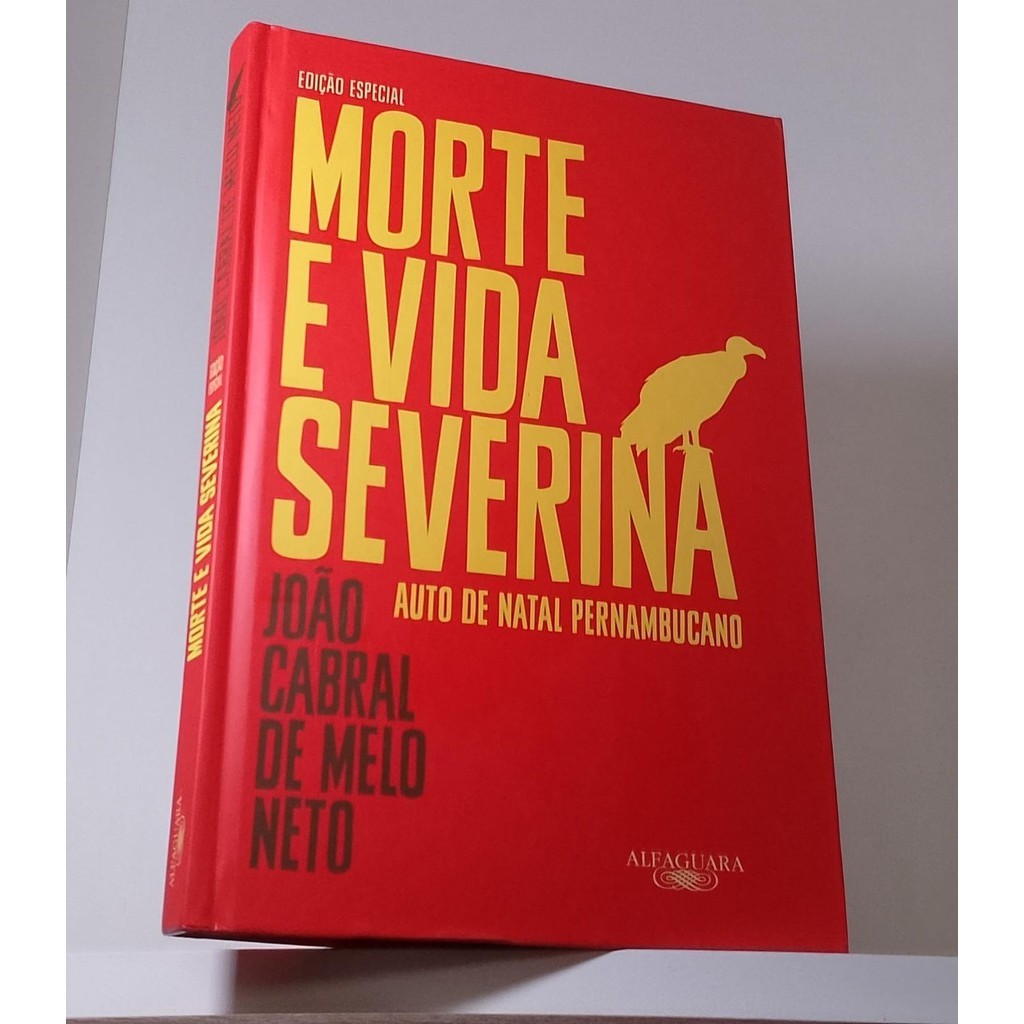 Livro Capa Dura Morte e Vida Severina Joao Cabral de Melo Ed Especial ...