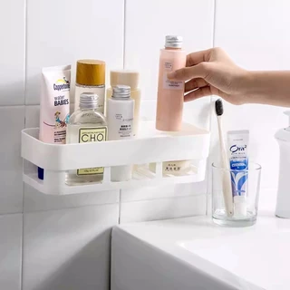 Suporte Organizador De Parede Plástico Para Shampoo Banheiro Cozinha