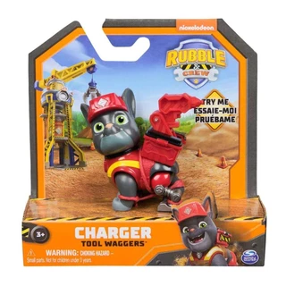 Boneco Charger de 6cm - Rubble e Sua Turma