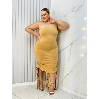 Vestido Suplex Plus Size
