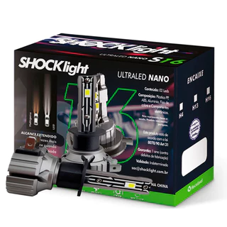 Lâmpada Ultra LED S16 Nano 4300K 12V 4200lm ShockLight 40w