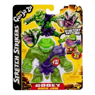 Boneco Elástico Rock Jaw de 10cm - Goo Jit Zu Stretch Strikers