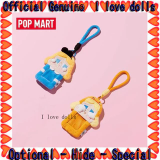 Porta-Cartões De Pelúcia POP MART CRYBABY Tear Factory Series [Genuíno] Bonecos Figuras Fofas