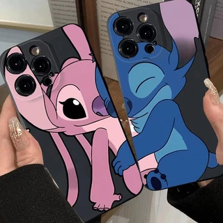Capa De Telefone Para Xiaomi Redmi Note 12 4G 13 Pro 5G 8 9 10 11 12 Plus 12S 10S 11S 9S Redmi12 12C 13C 9A 9C 10C A1 A2 Celular Cute Stitch Angel Couple Anime