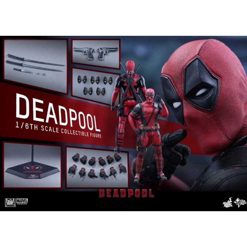 Action Figure Deadpool: Escala 1/6 (MMS347) - Hot Toys | Shopee Brasil