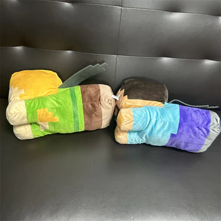 Boneca de travesseiro de brinquedo de pelúcia Minecraft Steve