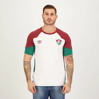 Camisa Umbro Fluminense Concentração 2023 Branca