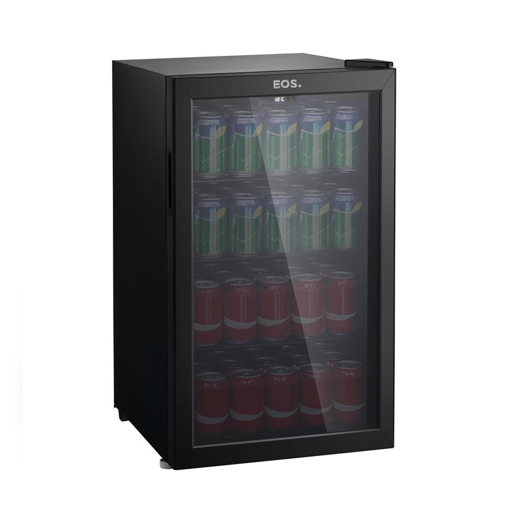 Refrigerador Expositor Vertical 124L Eco Gelo Preto EEV120P 