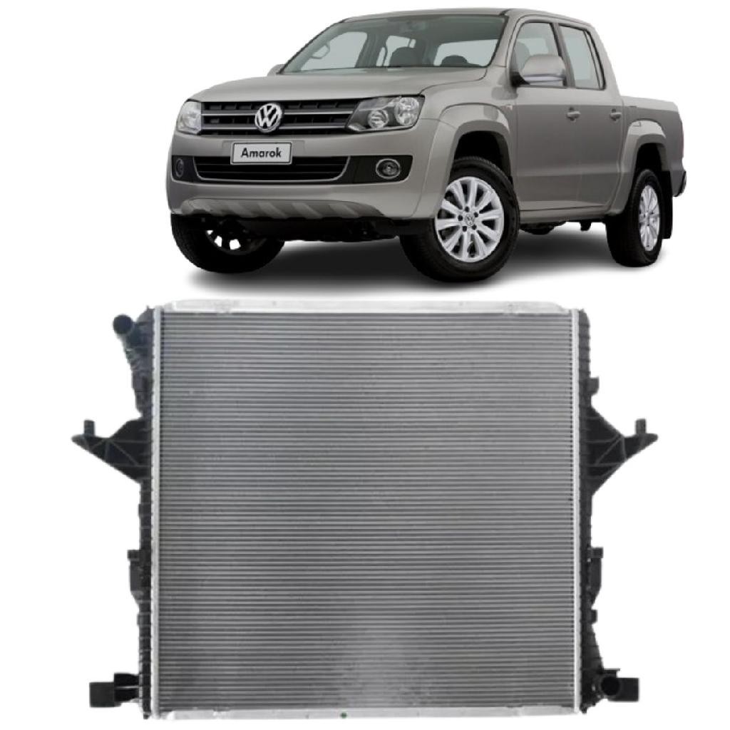 Radiador Original Vw Amarok 2.0 De 2008 A 2019 Com Ar Valeo | Shopee Brasil