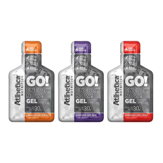 Go Energy Now Gel Display 10 sachês - Atlhetica Nutriton