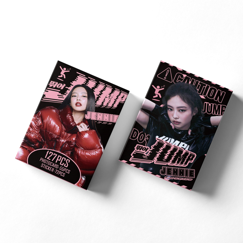 BLACKPINK ジェニ Jumpup トレカ 127 Unidades/Caixa BLACKPINK Solo JENNIE Photocards JUMP KPOP
