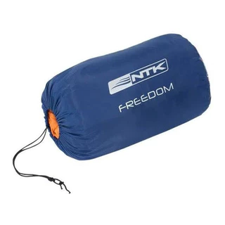 Saco De Dormir Nautika Freedom 2.1mx75cm -1,5oc À -3,5oc Azul e Laranja