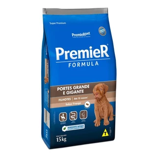 Ração Premier Formula Cães Filhotes Grande Gigante Frango 15Kg