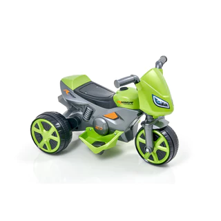 Triciclo Moto Rider Elétrica Usual Verde Metálico em Oferta na Shopee