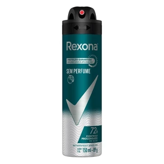 Desodorante Rexona Aerossol Men sem Perfume 150ml em Oferta na Shopee