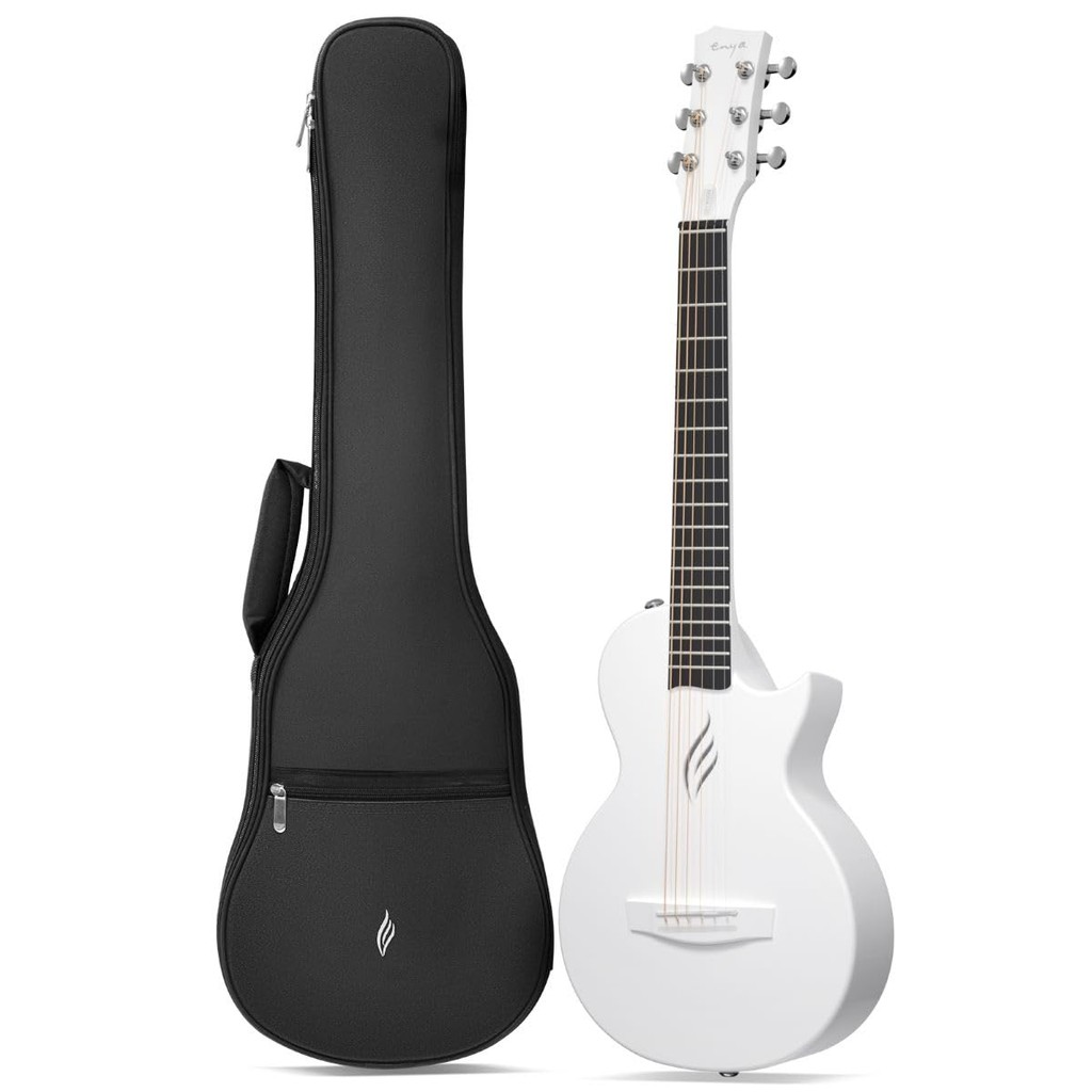 Guitarra acústica ENYA NOVA GO Mini com corpo leve e fino em fibra